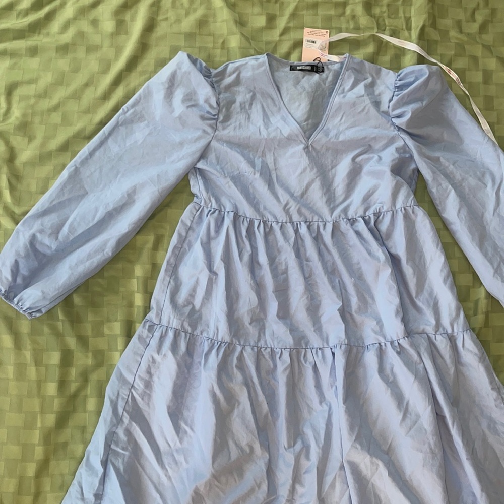 Tiered smock dress